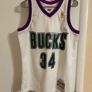 Mitchell & Ness Milwaukee Bucks Ray Allen Jersey